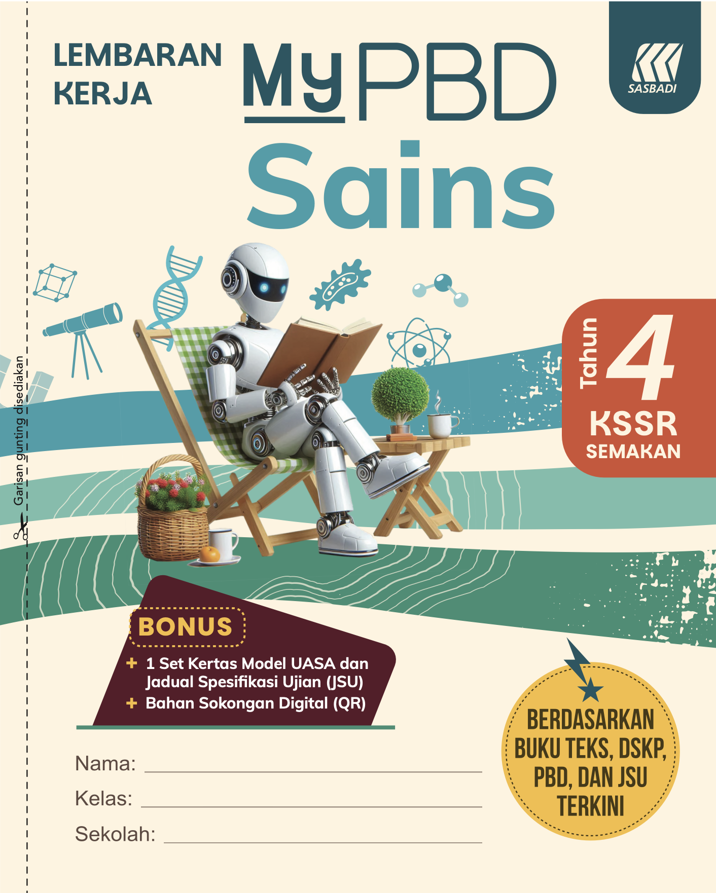 Lembaran Kerja MyPBD KSSR Sains Tahun 4 Cover